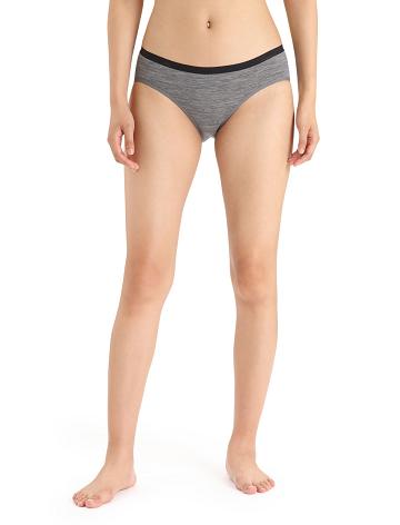 Bielizny Icebreaker Merino Siren Hipkini Briefs Damskie Szare | PL 1219LISH